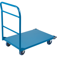 Shelf & Platform Truck, Steel, 24" W x 36" D x 40" H, 1300 lbs. Platform Capacity WestPier