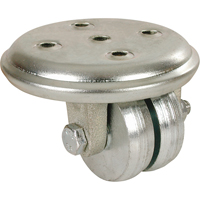 Low Level Casters, Swivel, 2" (51 mm), Cast Iron, 600 lbs. (272 kg.) WestPier