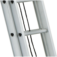 Industrial Heavy-Duty Straight Ladders, 8', Aluminum, 300 lbs., CSA Grade 1A WestPier