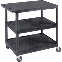 Chariot utilitaire, 3 tiers, 18" x 34" x 24", Capacit&eacute; 400 lb WestPier