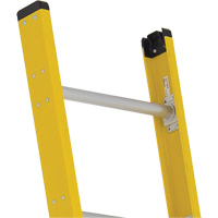 Single Section Straight Ladder - 6100 Series, 12', Fibreglass, 375 lbs., CSA Grade 1AA MF382 | WestPier
