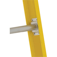 Single Section Straight Ladder - 6100 Series, 12', Fibreglass, 375 lbs., CSA Grade 1AA MF382 | WestPier