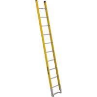 Single Section Straight Ladder - 6100 Series, 10', Fibreglass, 375 lbs., CSA Grade 1AA WestPier