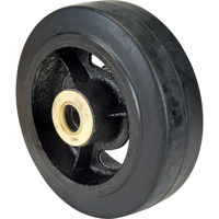 Rubber Wheels, 6" (152 mm) Dia. x 2" (51 mm) W, 550 lbs. (249 kg.) Capacity MH296 | WestPier