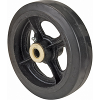 Rubber Wheels, 8" (203 mm) Dia. x 2" (51 mm) W, 600 lbs. (272 kg.) Capacity MH297 | WestPier