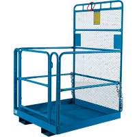 High Work Maintenance Platform, 48" W x 48" D x 72" H, 1000 lbs. Capacity, Steel WestPier