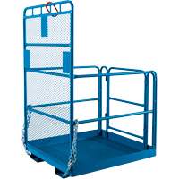 High Work Maintenance Platform, 48" W x 48" D x 72" H, 1000 lbs. Capacity, Steel WestPier