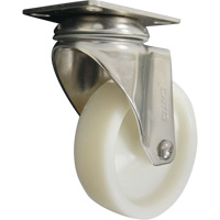 Roulette, Pivotant, 4" (101,6 mm), Nylon, 200 lb (91 kg) WestPier