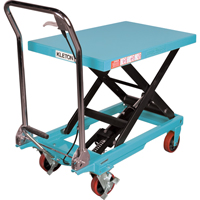 Heavy-Duty Hydraulic Scissor Lift Table, 32" L x 19-3/4" W, Steel, 660 lbs. Capacity MJ519 | WestPier