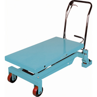 Heavy-Duty Hydraulic Scissor Lift Table, 40" L x 20-1/8" W, Steel, 2200 lbs. Capacity MJ524 | WestPier