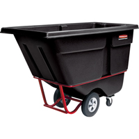 Tilt Truck, Polyethylene, 1/2 cu. yd., 850 lbs. Load Capacity WestPier