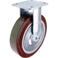 Caster, Rigid, 8" (203.2 mm), Polyurethane, 1000 lbs. (453.6 kg.) WestPier