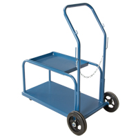 Mini-MIG Welding Cart, Rubber Wheels, 18" W x 36" L Base, 1000 lbs. ML419 | WestPier