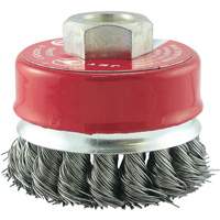 CKB2201T Knotted Cup Brush, 2-3/4" Dia. x 5/8"-11 Arbor WestPier