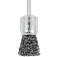Shaft Mounted Crimped End Brush, 3/4", 0.012" Fill, 1/4" Shank WestPier