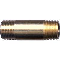 Long Nipple, Brass, 1/4", NPT WestPier