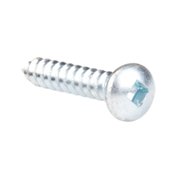 Tapping Screw Pan Head, #12 x 1-1/4" L, Zinc Plated WestPier