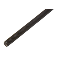 Threaded Rod, 1/4"-20, 36" L, Plain, Grade B-7 Grade MMT193 | WestPier