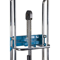 Hydraulic Platform Lift Stacker, Foot Pump Operated, 880 lbs. Capacity, 60" Max Lift MN397 | WestPier