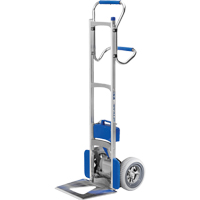 Liftkar&reg; Aluminum Stair Climbing Hand Truck, Aluminum Frame, 17-1/2" W x 59" H, 375 lbs. Capacity WestPier