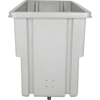 Tilt Truck, Polyethylene, 0.625 cu. yd., 500 lbs. Load Capacity WestPier