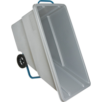 Tilt Truck, Polyethylene, 0.625 cu. yd., 850 lbs. Load Capacity WestPier