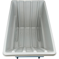 Tilt Truck, Polyethylene, 1.1 cu. yd., 1250 lbs. Load Capacity WestPier