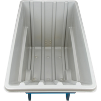 Tilt Truck, Polyethylene, 1.1 cu. yd., 2000 lbs. Load Capacity WestPier