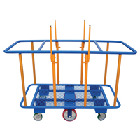 Horizontal Panel Cart, 63-7/16" x 28-1/2" x 40-15/16", 2000 lbs. Capacity MO515 | WestPier