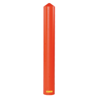 Smooth Bollard Cover, 4" Dia. x 56" L, Red MO747 | WestPier