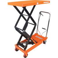Hydraulic Scissor Lift Table, 35-3/4" L x 19-3/4" W, Steel, 770 lbs. Capacity MP007 | WestPier