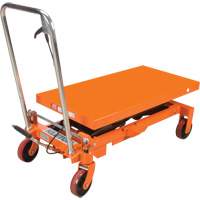 Hydraulic Scissor Lift Table, 39-1/2" L x 20" W, Steel, 1650 lbs. Capacity MP010 | WestPier
