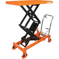 Hydraulic Scissor Lift Table, 48" L x 24" W, Steel, 1540 lbs. Capacity MP012 | WestPier