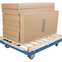Socle roulant pour palette, 48,5" la x 43" p x 8" h, Capacit&eacute; de 3000 lb WestPier