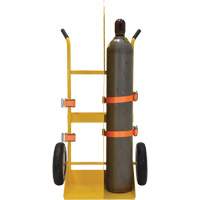 Welding Cylinder Torch Cart, Foam-Filled Wheels, 23-13/16" W x 22-13/16" L Base, 500 lbs. MP115 | WestPier