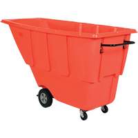 Tilt Truck, Polyethylene, 0.5 cu. yd., 450 lbs. Load Capacity WestPier