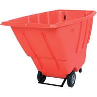 Tilt Truck, Polyethylene, 0.5 cu. yd., 450 lbs. Load Capacity WestPier