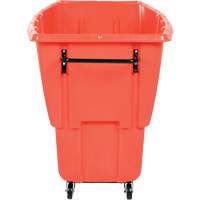 Tilt Truck, Polyethylene, 0.5 cu. yd., 450 lbs. Load Capacity WestPier