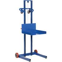Low Profile Lite Load Lift, Hand Winch Operated, 400 lbs. Capacity, 55" Max Lift MP143 | WestPier