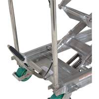Manual Hydraulic Scissor Lift Table, 36-1/4" L x 19-3/8" W, Stainless Steel, 600 lbs. Capacity MP227 | WestPier