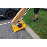 Portable Poly Hand Truck Curb Ramp, 1000 lbs. Capacity, 27" W x 27" L MP740 | WestPier