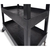 R&acirc;telier mobile, 3 tiers, 35-1/4" x 36-1/4" x 18", Capacit&eacute; 300 lb WestPier