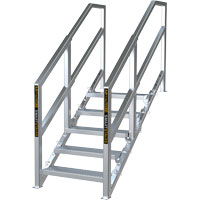 3-5 Step Telescopic Aluminum Smart Stairs WestPier