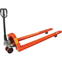 8' Long Fork Hydraulic Pallet Trucks, 96" L x 27" W, 4400 lbs. Capacity WestPier