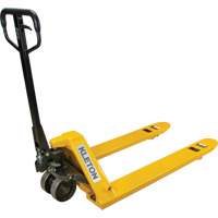 Steel Wheel Pallet Truck, Steel, 48" L x 27" W, 5500 lbs. Capacity WestPier