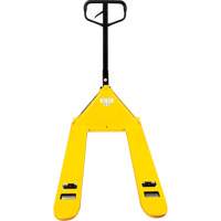 Steel Wheel Pallet Truck, Steel, 48" L x 27" W, 5500 lbs. Capacity WestPier