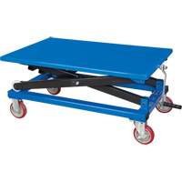 Manual Scissor Lift Table, 37-3/8" L x 23-5/8" W, Steel, 660 lbs. Capacity WestPier