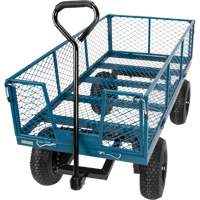 Wagon with Drop Sides, 24" W x 48" L, 800 lbs. Capacity WestPier