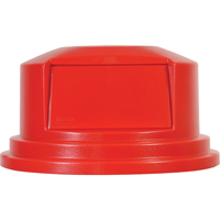 Round Brute<sup>®</sup> Tops, Dome Lid, Plastic/Polyethylene, Fits Container Size: 26-1/2" Dia. NA718 | WestPier