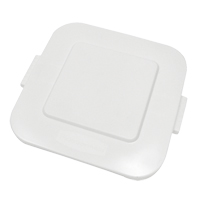 Square Brute<sup>®</sup> Tops, Flat Lid, Plastic/Polyethylene, Fits Container Size: 22" x 22" NA755 | WestPier